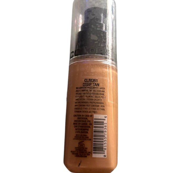 L.A. COLORS Truly Matte Foundation long wearing high pigment Deep Tan CLM361 New - Picture 4 of 5